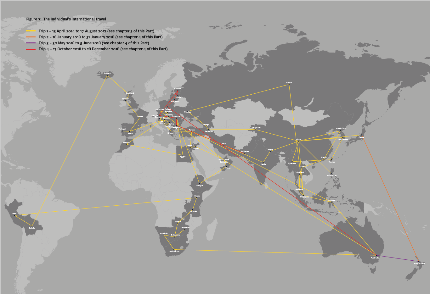 Map_of_Brenton_Tarrant's_international_travels